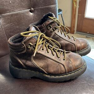 Vintage Y2K Dr. Martens 9352 Leather Chunky Lace up Boots M5 W7